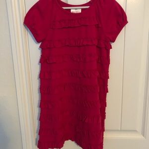 Hanna Andersson girls pink dress 120